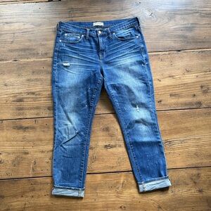 Madewell distressed Slim Boy Jean - size 30